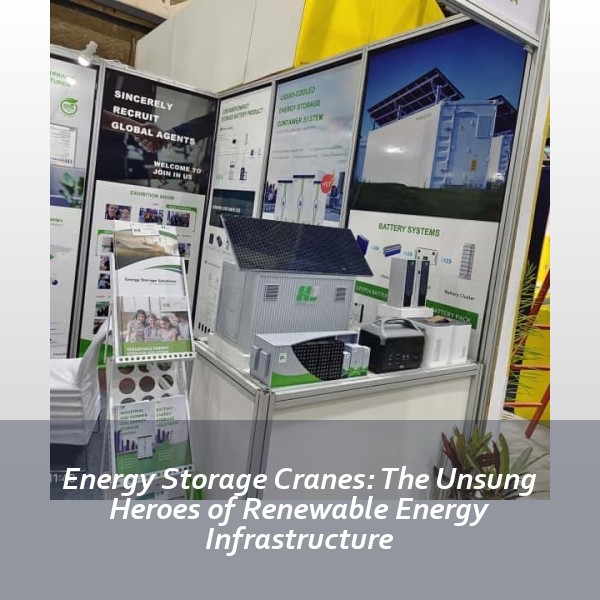 Energy Storage Cranes: The Unsung Heroes of Renewable Energy Infrastructure